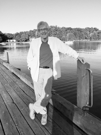 a photo of Michael S. Cross standing on the pier